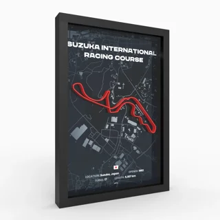 قاب سه بعدی پیست سوزوکا ژاپن